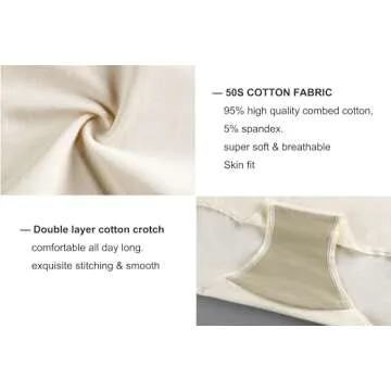 High Waisted Cotton Panties for C-Section Recovery