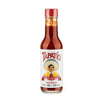 Tapatio Hot Sauce 5 oz Pack of 2 Flavorful Condiment