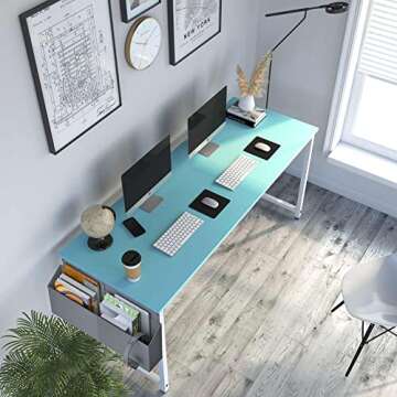 Aminigram Computer Desk 55" - Modern Home Office Style