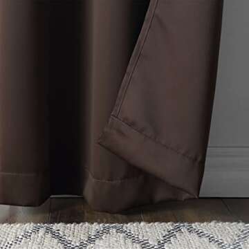 Energy Efficient Blackout Curtain Panel - Sun Zero Easton 40" x 84"