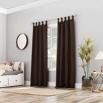 Energy Efficient Blackout Curtain Panel - Sun Zero Easton 40" x 84"