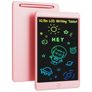 TeinenRon LCD Writing Tablet for Kids,10.5 in Electronics Drawing Tablet Reusable Drawing Pad,Colorf...
