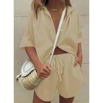 Fixmatti Women 2 Piece Y2K Outfits - Chic & Comfy Set