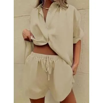 Fixmatti Women 2 Piece Y2K Outfits - Chic & Comfy Set