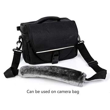 Comfortable Faux Fur Seatbelt Cover for All Ages