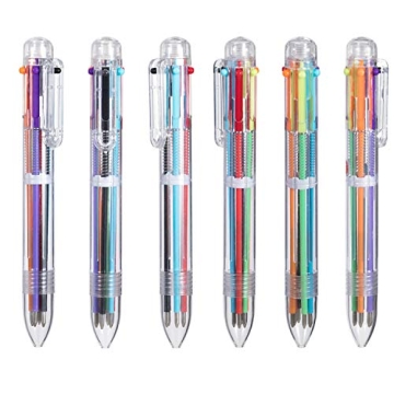 Favide 22 Pack 0.5mm Multicolor Ballpoint Pens - Fun & Functional
