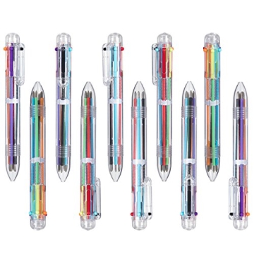 Favide 22 Pack 0.5mm Multicolor Ballpoint Pens - Fun & Functional