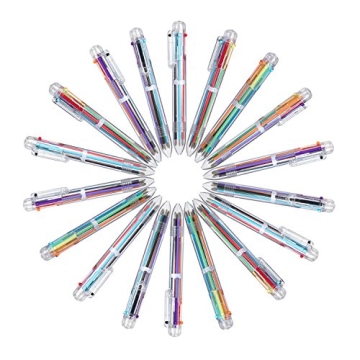Favide 22 Pack 0.5mm Multicolor Ballpoint Pens - Fun & Functional