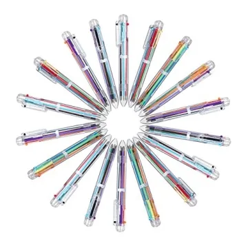 Favide 22 Pack 0.5mm Multicolor Ballpoint Pens - Fun & Functional