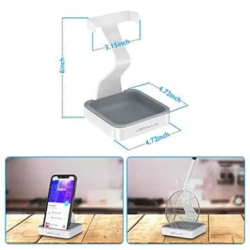 Vecallo Pot Lid Holder for Clutter-Free Kitchen Organization