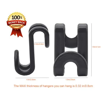 Maximize Closet Space with Kclongvs Hanger Connector Hooks