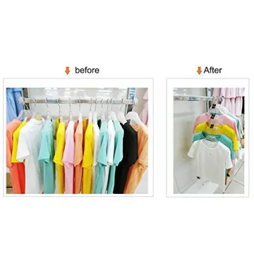 Maximize Closet Space with Kclongvs Hanger Connector Hooks