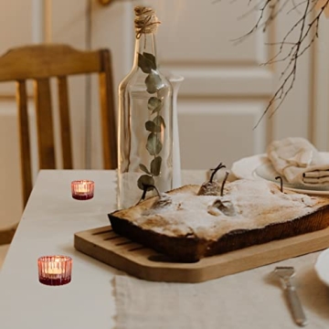 VOHO Rose Gold Tealight Candle Holder Set for Weddings