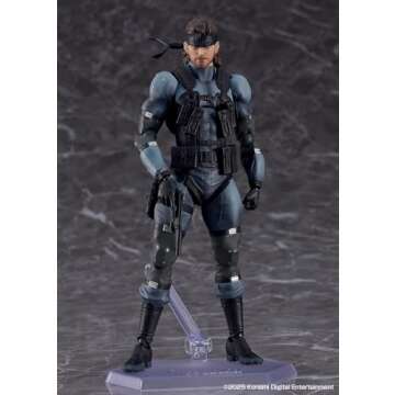 Max Factory Metal Gear Solid 2: Sons of Liberty - Solid Snake (MSG2 Ver.) Figma Updated Edition Figure