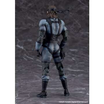 Max Factory Metal Gear Solid 2: Sons of Liberty - Solid Snake (MSG2 Ver.) Figma Updated Edition Figure