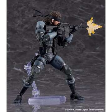 Max Factory Metal Gear Solid 2: Sons of Liberty - Solid Snake (MSG2 Ver.) Figma Updated Edition Figure