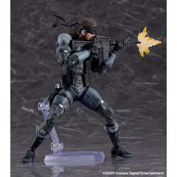 Max Factory Metal Gear Solid 2: Sons of Liberty - Solid Snake (MSG2 Ver.) Figma Updated Edition Figure