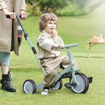 newyoo Toddler Tricycle for 1-3 Year Old Versatile Fun