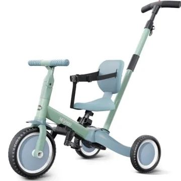 newyoo Toddler Tricycle for 1-3 Year Old Versatile Fun