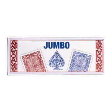 Maverick Jumbo 12 Pack Playing Cards , Blue