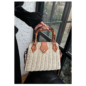 Stylish Woven Straw Handbag for 2025 Summer Fashion