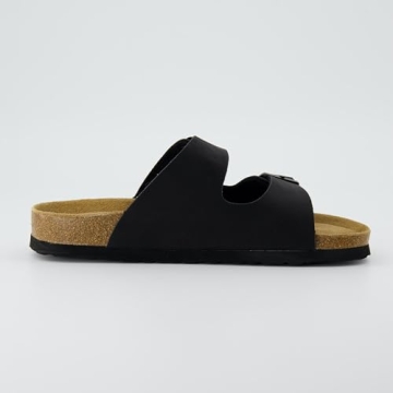 Comfortable CUSHIONAIRE Women's Cork Footbed Sandals