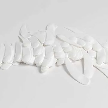 ZEJIA 100 PCS Mini Makeup Spoon for Cosmetic Applications