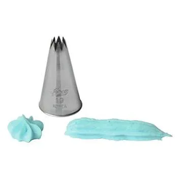 Ateco Decorating Tip 19 - Flower Shape Piping Tool