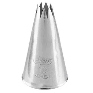 Ateco Decorating Tip 19 - Flower Shape Piping Tool