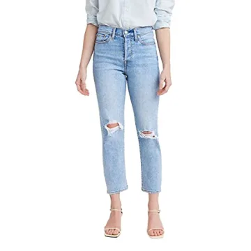 Levi's Women’s Wedgie Straight Jeans - High-Rise Comfort and Style