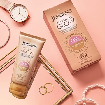 Jergens Natural Glow Face Tanner with SPF - 2 oz