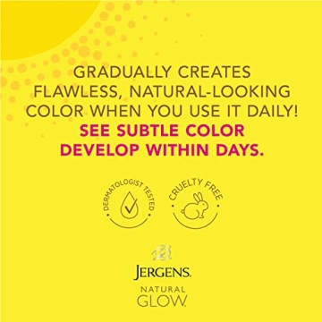 Jergens Natural Glow Face Tanner with SPF - 2 oz