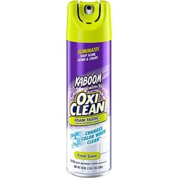 OxiClean Foam-Tastic Foaming Bathroom Cleaner, Fresh Scent, 19 oz Spray Can (Pack of 2)