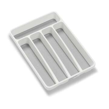 madesmart Mini Silverware Tray, White