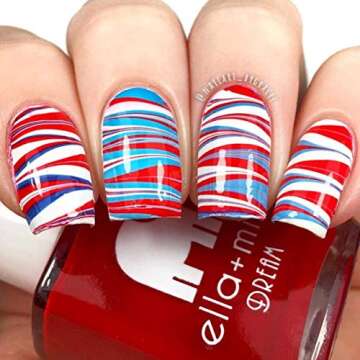 ella+mila Nail Polish Kiss Kiss - Vegan 7-Free Color