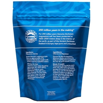 Ancient Minerals Magnesium Bath Flakes - Pure Zechstein Chloride