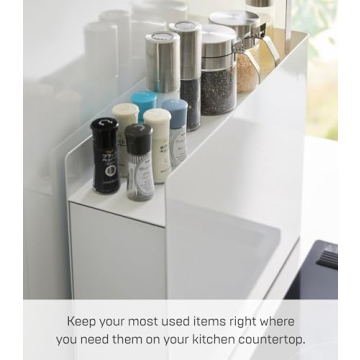 Yamazaki Home Tower Spice Rack - Modern Kitchen Storage Solution