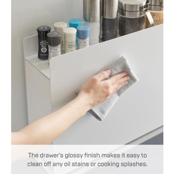 Yamazaki Home Tower Spice Rack - Modern Kitchen Storage Solution