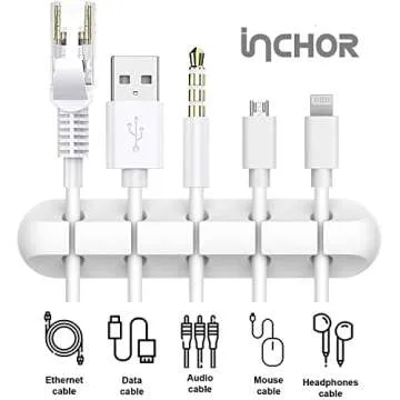 INCHOR Cord Organizer - Ultimate Cable Management Solution