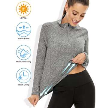 LURANEE Plus Size Activewear for Women - Stylish Athletic Top
