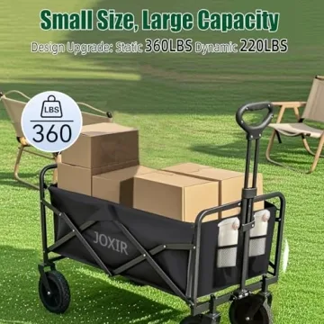 Shop Joxir Collapsible Wagon Cart for All Your Outdoor Needs