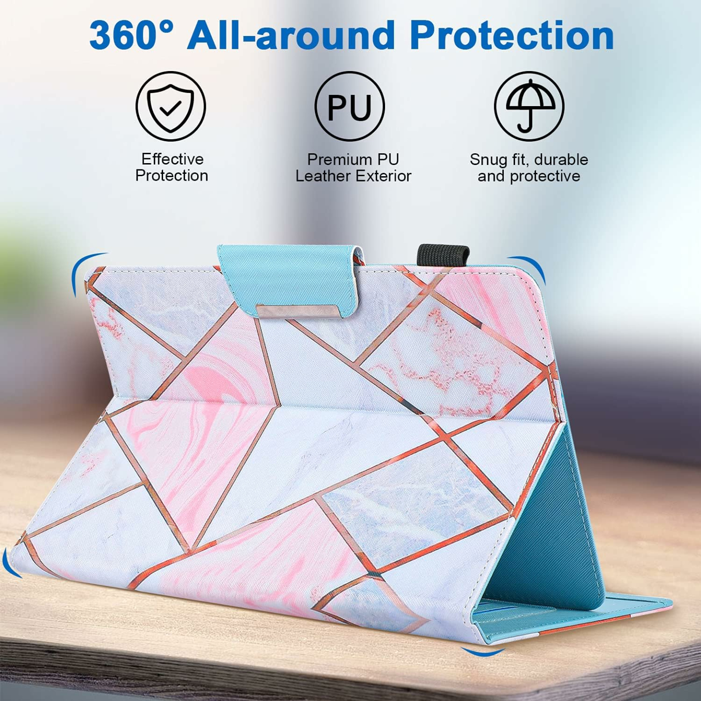 Universal Leather Tablet Case 9.5-10.5" - JZCreater