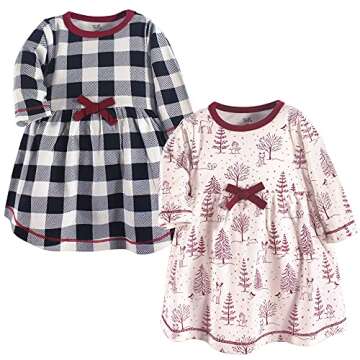 Touched by Nature Organic Cotton Dresses for Girls - Winter Woodland