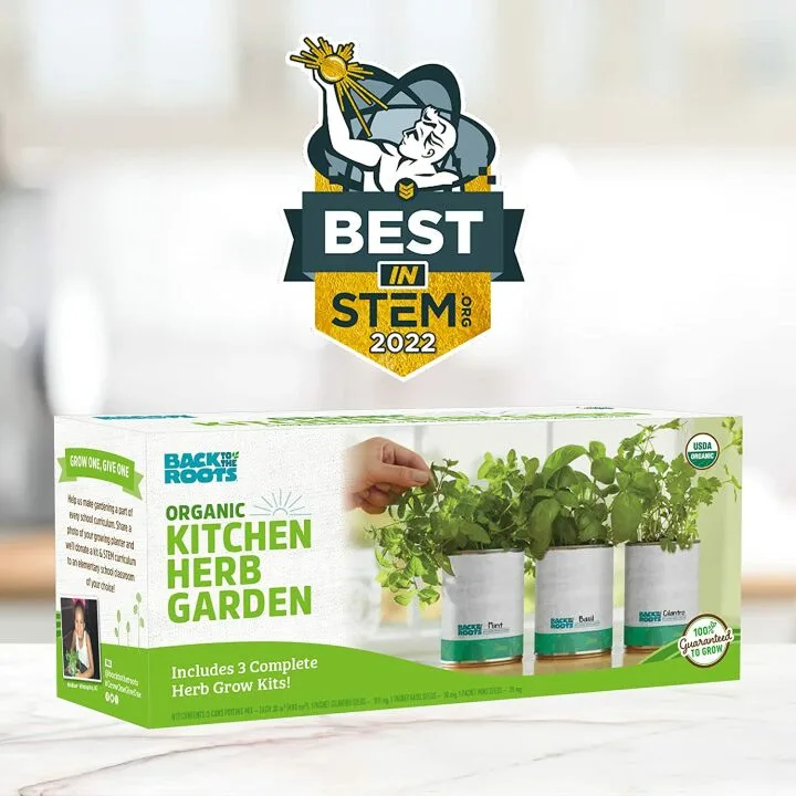 Complete Kitchen Garden Herb Seed Kit - Basil, Mint & Cilantro