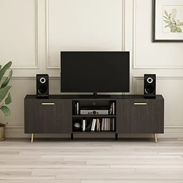 FUFU&GAGA Stylish Modern TV Stand for TVs up to 65"