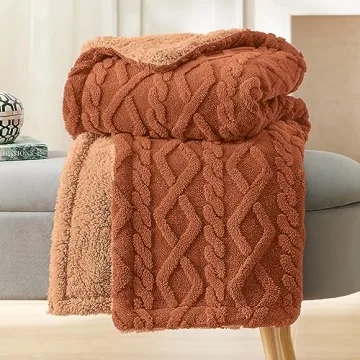 Bedsure Sherpa Fleece Throw Blanket - Cozy, Stylish Warmth for All