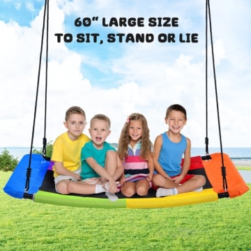 Trekassy Swing Sets: 440lbs Heavy Duty A-Frame Swing