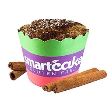 5 Pack Keto Dessert Bundle - Smart Baking Company, SmartCake ZERO Carbs, Gluten Free, Non-GMO, with Smart Sweets Sweet Fish