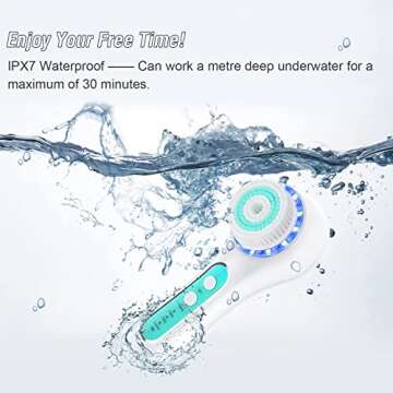 FreeBreath Facial Cleansing Brush with 3 Speed Modes