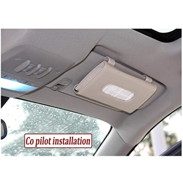 Car Tissue Holder for Visor & Dashboard - Instant Access
